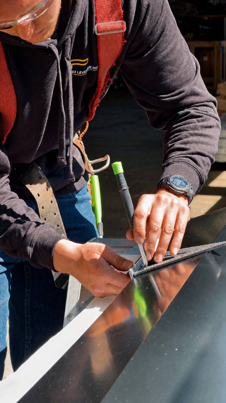 Coupe de précision en atelier